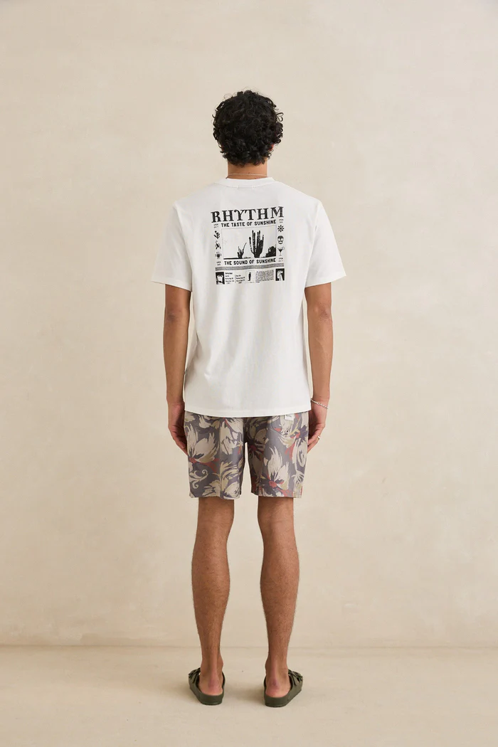 Remera Cactus vintage blanca