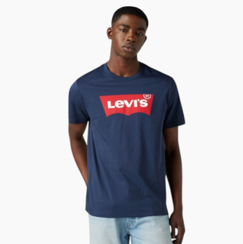Remera Levis Batwing Azul